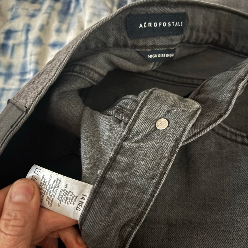 Aeropostale High Rise Baggy Size 14 Women’s Jean - Picture 3 of 4